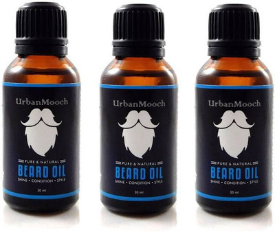 

UrbanMooch Beard oil With moustache oil Beard Shine oil Hair Oil (90 ml) Hair Oil(90 ml)