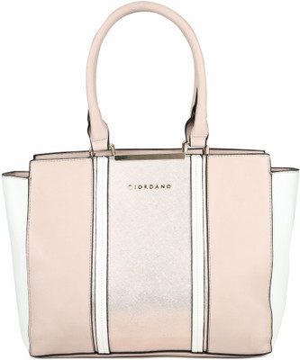 

Giordano Tote(White, Beige), Beige;white