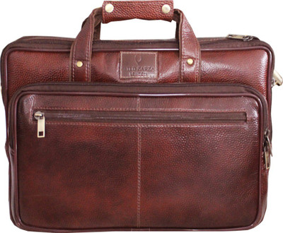 

WILD ZARZA LONDON 16 inch Expandable Laptop Backpack(Brown)