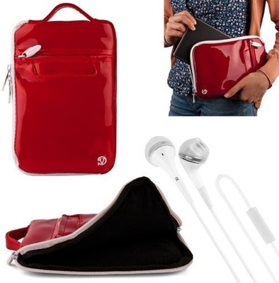 

Vangoddy 8 inch Sleeve/Slip Case(Red)