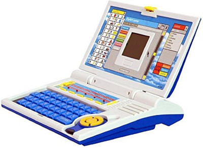 

Tiny's World English Learner Kids Educational Laptop , Comes with mouse,20 activities and games in it. Best for growing kids and best way to learn something with graphics.(Blue)