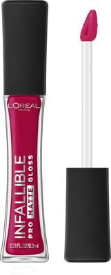 

L'Oreal Paris Infallible Pro Matte Gloss Liquid Lipstick(6.3 ml, 312 Rouge Envy)