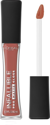 

L'Oreal Paris Infallible Pro Matte Gloss Liquid Lipstick(6.3 ml, 318 Bare Attraction)