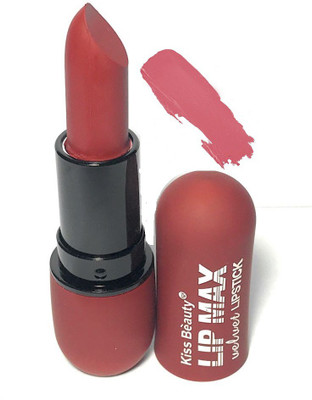 

Kiss Beauty Velvet Color Creamy Matte Lipcolor-06(dark Purple)(Dark Purple)