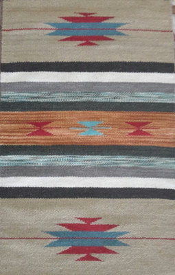

SRJ HANDICRAFT Cotton Yoga and Exercise Mat(Multicolor, Extra Large)