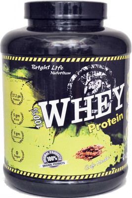 

Bright Life Nutrition 100% WHEY Protein With GINSENG & BCAA, Perfect for Muscle Growth & Repair Whey Protein(2 kg, Vanilla, Cafe Mocha)