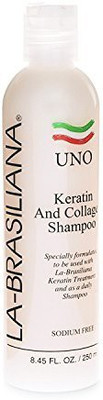 

La Brasiliana Uno Keratin And Collagen Shampoo(249.89999999999998 ml)