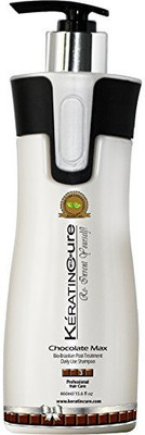 

Keratin Cure Color & Safe Sulfate Free Chocolate Max Daily Shampoo With Aloe(460 ml)