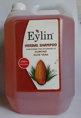 

EYLIN ALMOND, ALOE VERA EXTRACTS HERBAL SHAMPOO, 5 LTR(5000 ml)
