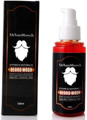 

UrbanMooch BEARD WASH SHAMPOO & HAIR SHINE SHAMPOO(120 ml)