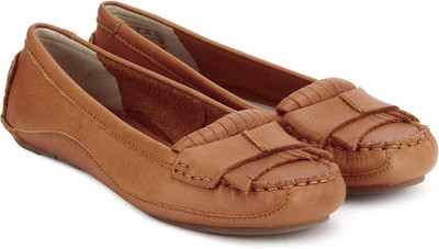 

Clarks Natala Pearl Tan Nubuck Boat Shoes For Women(Brown