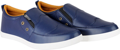 

FAUSTO Trendy Slip On Sneakers For Men(Multicolor, Blue
