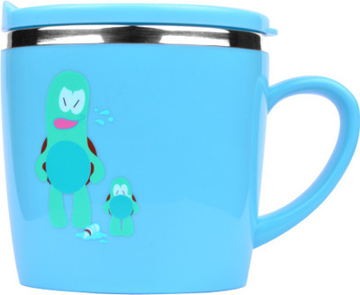 

UNTOLD Baby Stainless Steel Cup With Cap(Blue)