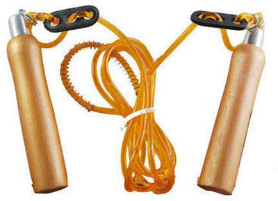 

N.VCOMMUNICATION24X7 BALL BEARING SKIPPING ROPE PERFECT FOR CARDIO, HOME WORKOUT ,CROSWS FITNESS, WEIGHT -LOSE & GYM EXERCISE Ball Bearing Skipping Rope(Brown, Length: 325 cm)