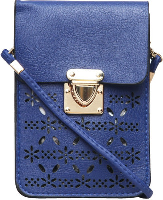 

Shopharp Women Casual Blue Polyester Sling Bag