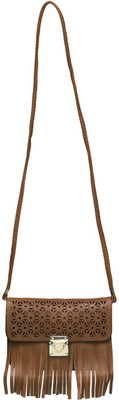 

Shopharp Women Casual Beige Polyester Sling Bag