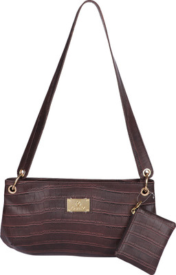 osaiz Girls Casual Brown PU Sling Bag