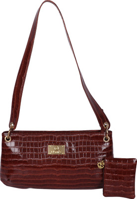 

osaiz Girls Casual Brown PU Sling Bag