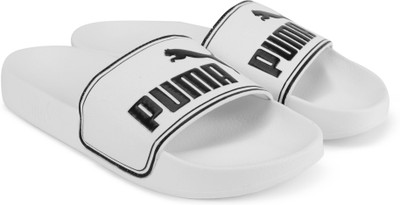 

Puma Leadcat Slides, Puma white-puma black