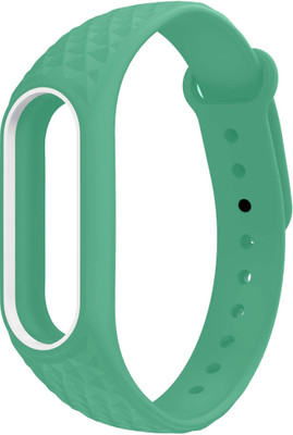 

Everycom Hex Design Replacement TPU Strap Smart Band Strap(Green, White)