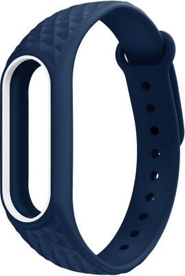 

Everycom Hex Design Replacement TPU Strap Smart Band Strap(Blue, White)
