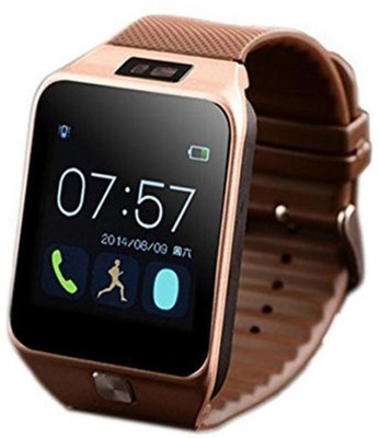 

HOC DUG_492D DZ09_4G mi smart watch with camera || smart watch with memory card|| smart watch with sim card support ||fitness tracker|| bluetooth smart watch||Wrist Watch Phone|| 4G Smart Watch ||Best in Quality Smartwatch(Brown Strap XL)