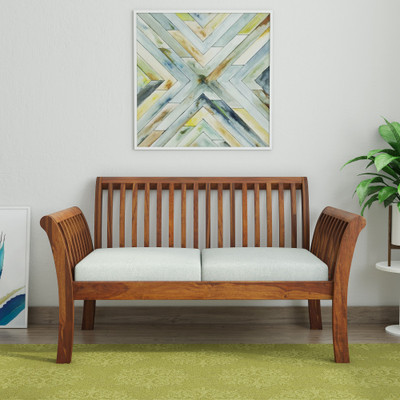 

Home Edge Pettey Sheesham 2 Seater Sofa(Finish Color - Teak)