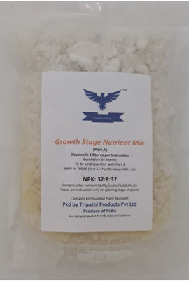 

Tripathi's Hydroponics nutrient Growth Stage Soil Manure(500 L Powder)
