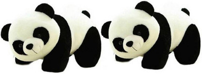 

Tanish Soft Toys Combo of Stuff Panda Soft Toy - 26 cm (Multicolor) - 26 cm(Black & White)