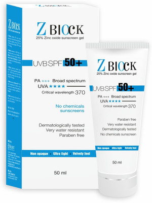 

Z-Block Sun screen - SPF 50+ PA+(100 g)