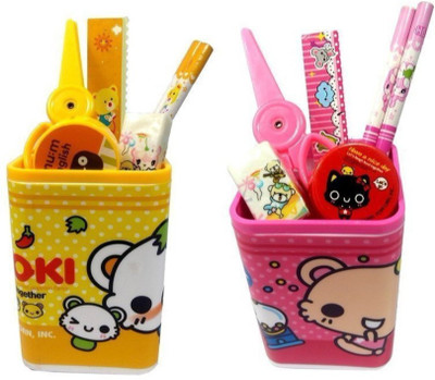 

Shararat FANCY PEN STAND/ PEN HOLDER GIFT SET WITH STATIONARY KIT FOR KIDS ATTRACTIVE DESIGNER TOP SELLING TRENDING PRODUCT RETURN GIFT BIRTHDAY GIFTS ONLINE (PACK OF 2) Toy Accessory(All Multicolor)
