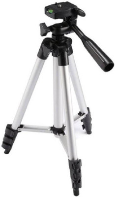 

BJOS Universal Flexible 3110 Tripod With 3-Way for Digital Camera Video Camcorder Tripod Kit ZX3 Tripod (Silver, Supports Up to 1500 g) Tripod(Silver & Black, Supports Up to 15000 g)