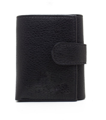 

NiETz Men Black Genuine Leather Wallet(5 Card Slots)