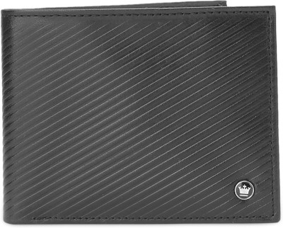 

Louis Philippe Men Black Genuine Leather Wallet(4 Card Slots)
