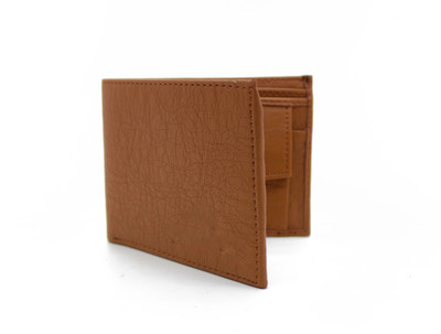

NIeTZ Men Tan Genuine Leather Wallet(4 Card Slots), Brown