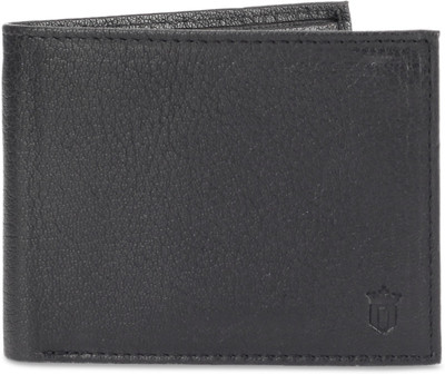 

Louis Philippe Men Black Genuine Leather Wallet(8 Card Slots)