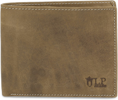 

LP Jeans by Louis Philippe Men Casual Brown Genuine Leather Wallet(4 Card Slots), Light brown