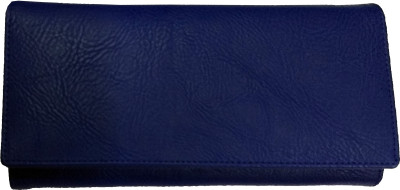 

Mahajans Fashions Women Blue Artificial Leather Wallet(5 Card Slots)