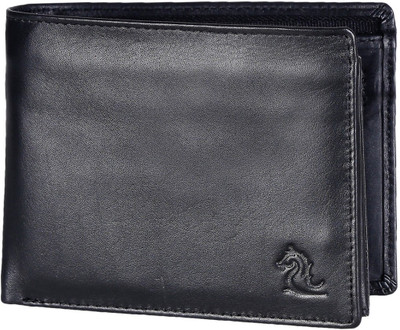 

Kara Men Black Genuine Leather Wallet(6 Card Slots)
