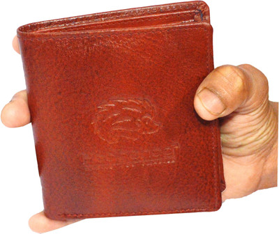 

Hedgehog Men Brown, Black Genuine Leather Wallet(10 Card Slots), Brown with black shade.