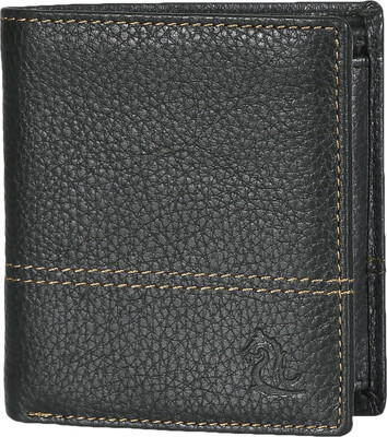 

Kara Men Green Genuine Leather Wallet(10 Card Slots)