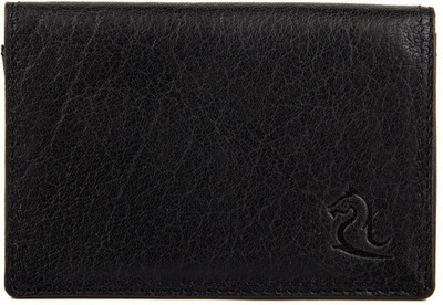 

Kara Men Black Genuine Leather Card Holder(10 Card Slots)