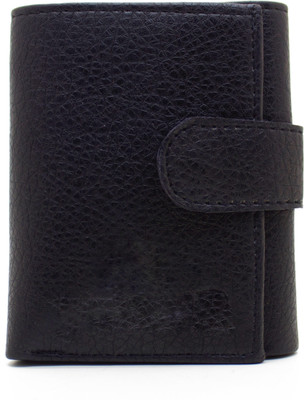 

NIetz Men Black Genuine Leather Wallet(5 Card Slots)