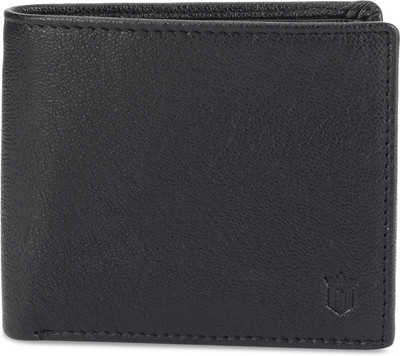 

Louis Philippe Men Grey Genuine Leather Wallet(4 Card Slots), Black