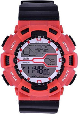 Dusk 101_Red_Black Watch - For Men