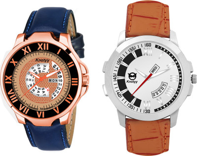 

Knotyy KNTYM19-M15 Day and Date Watch - For Men