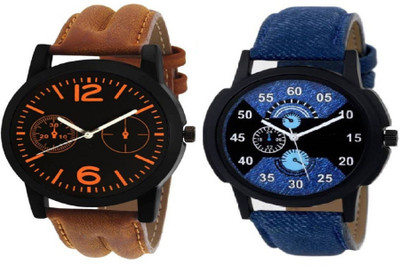 

iDIVAS ALK 51946 Fancy Style See You Again Combo Best Selling Pair No.1 With 1 year Warranty Watch - For Men