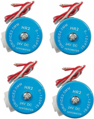 

Morning Star Technology Solenoid Valve 24V DC For all type of Ro water purifier Media Filter Cartridge(000.4, Pack of 4)
