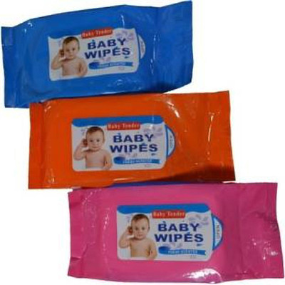 

Baby Tender BABY WIPES(COMBO OF 3) 80 sheets in 1 packet(3 Pieces)