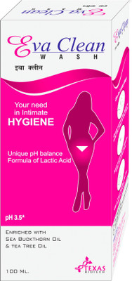 

EVA CLEAN INTIMATE HYGIENE WASH AND CLEANSING LIQUID Intimate Wash(100 ml, Pack of 1)